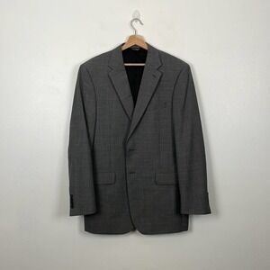 Jos A Bank Wool Blazer Mens 42L Sport Coat Jacket 3 Button Travelers Collection